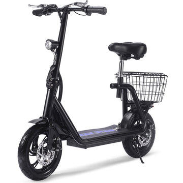 MotoTec Metro 36V/12Ah 500W Electric Scooter Black