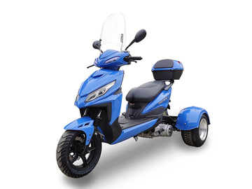 Ice Bear MOJO Z 150 (PST150-9Z) Trikes, 150cc Engine, Automatic Transmission, aluminum wheels, Trunk & Windshield Included, Elec/kick start Start