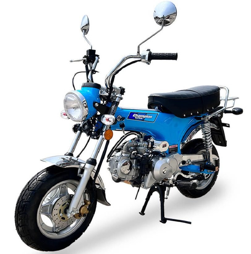 Icebear CHAMPION LX (PBZ125-2P)125cc Motorcycle, Semi-Automatic, Upgraded LED Lights, Digital Dash, 10” Rims