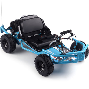 MotoTec Sandman Gas Powered 49cc Kids Go Kart Blue