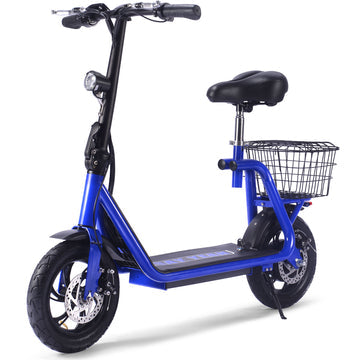 MotoTec Metro 36V/12Ah 500W Electric Scooter Black