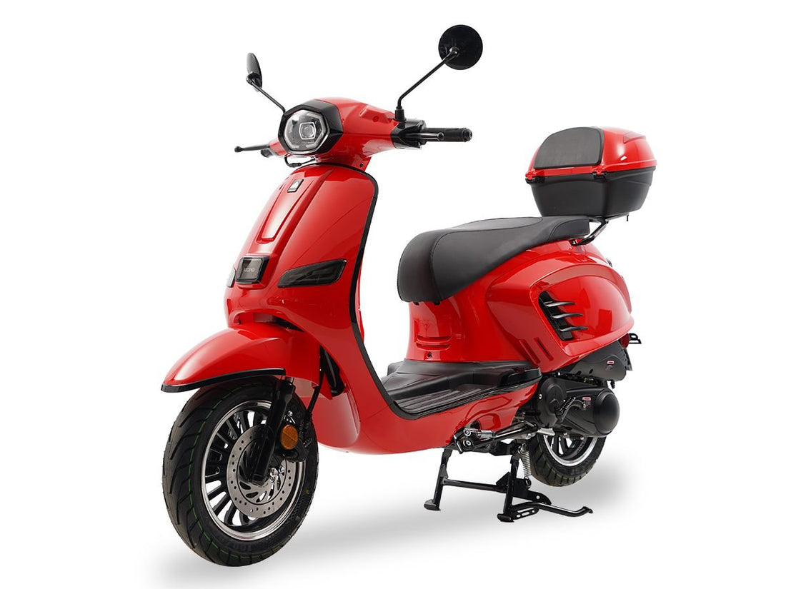 Icebear Ascend CLASSIC 150 (PMZ150-16) Scooter, 150cc GY6 Engine, Automatic CVT, Digital Dash, LED Lighting
