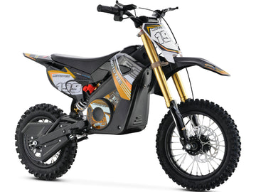 MotoTec Pro 36V/10Ah 1200W Lithium Electric Dirt Bike Orange