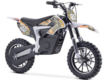 MotoTec Demon 36V/8Ah 790W Lithium Electric Dirt Bike Orange