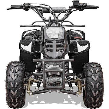 MotoTec Rex 110cc 4-Stroke Kids Gas ATV Black