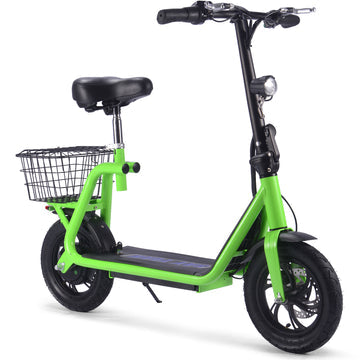 MotoTec Metro 36V/12Ah 500W Electric Scooter Green