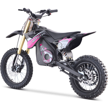 MotoTec Pro 48V/13Ah 1800W Off-Road Electric Dirt Bike Pink