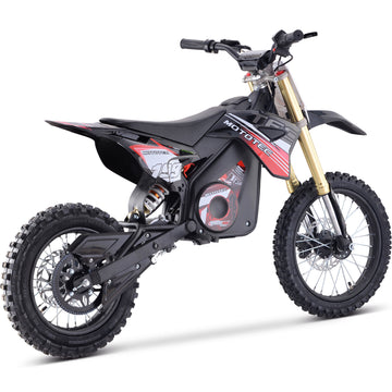 MotoTec Pro 48V/13Ah 1800W Off-Road Electric Dirt Bike Red