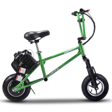 MotoTec 49cc Gas Mini Bike V2 Green