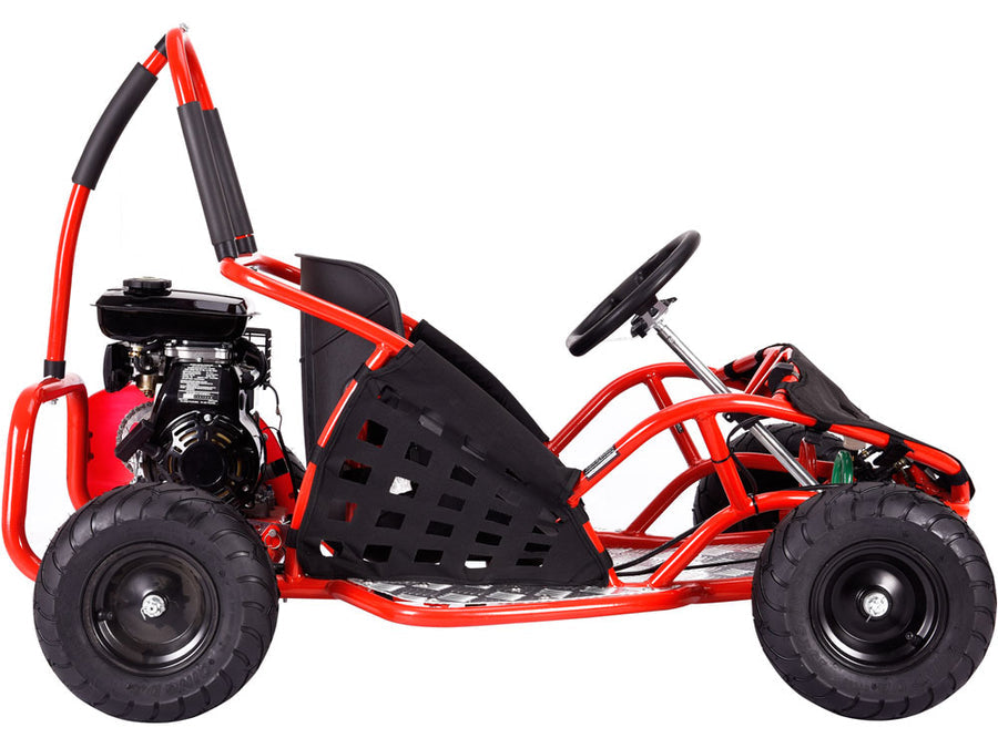 MotoTec Off Road 79cc Go-Kart Red
